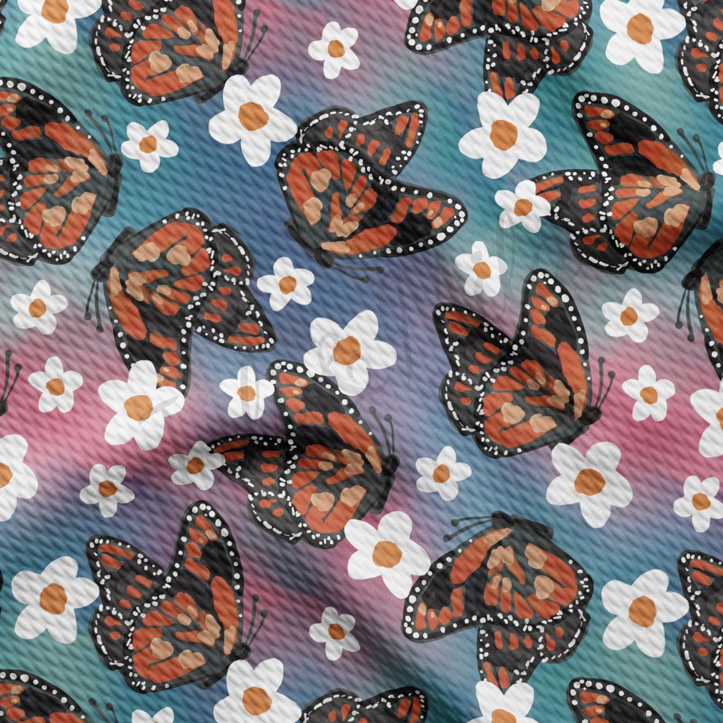 Butterflies Bullet Fabric AA468