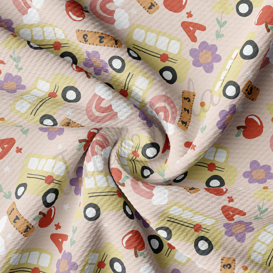 Back to School Bullet Fabric AA482