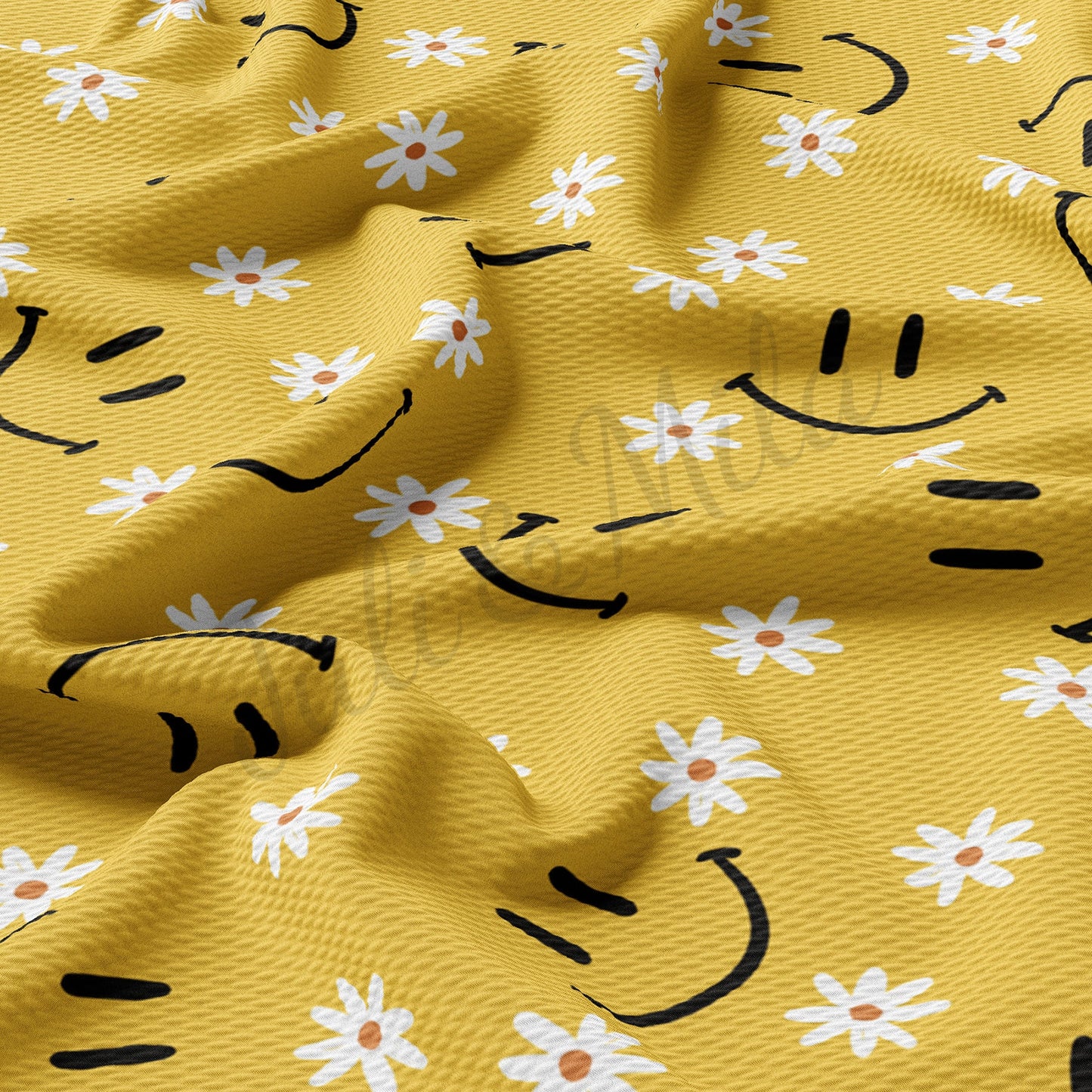 Daisy Smiles Bullet Fabric AA487