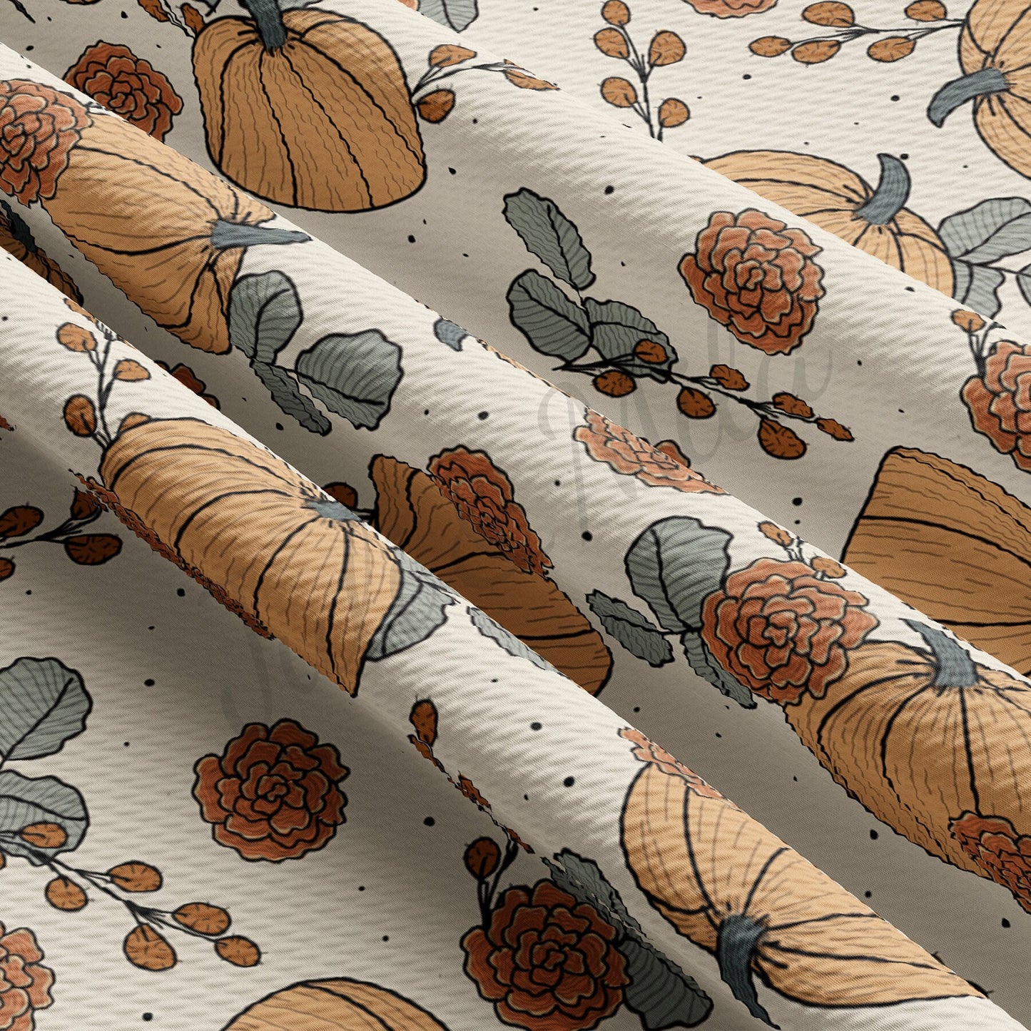 Fall Pumpkin Bullet Fabric AA447