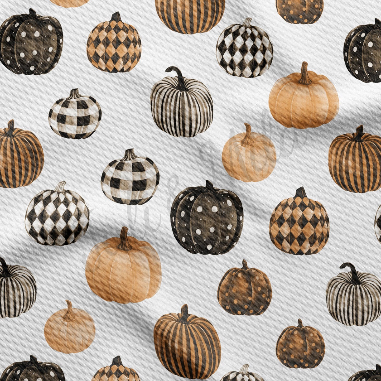 Fall Pumpkins Bullet Fabric AA474