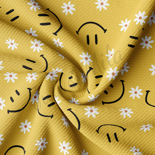 Daisy Smiles Bullet Fabric AA487