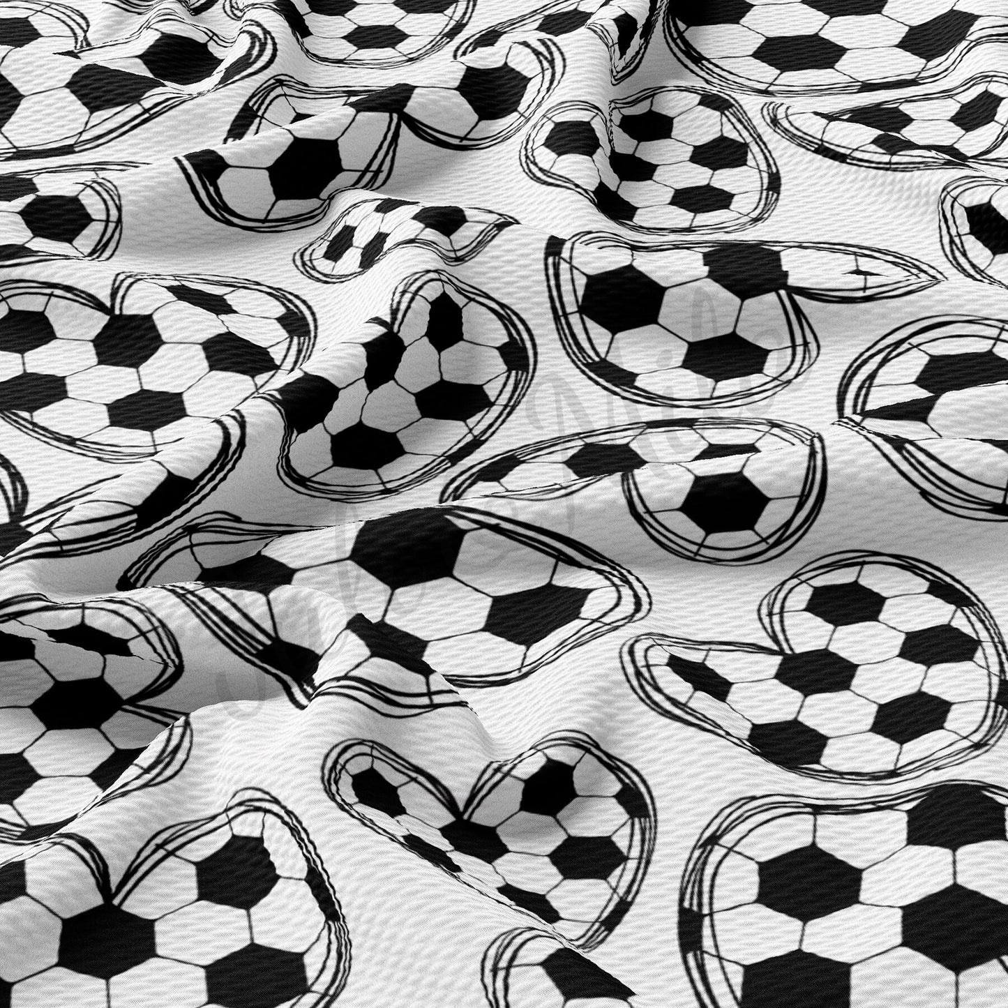 Soccer Ball Bullet Fabric AA621