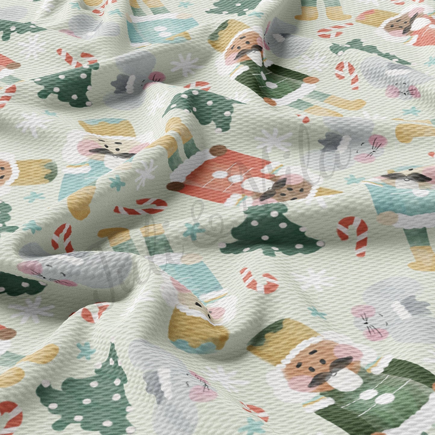 Nutcracker Christmas Bullet Fabric AA717