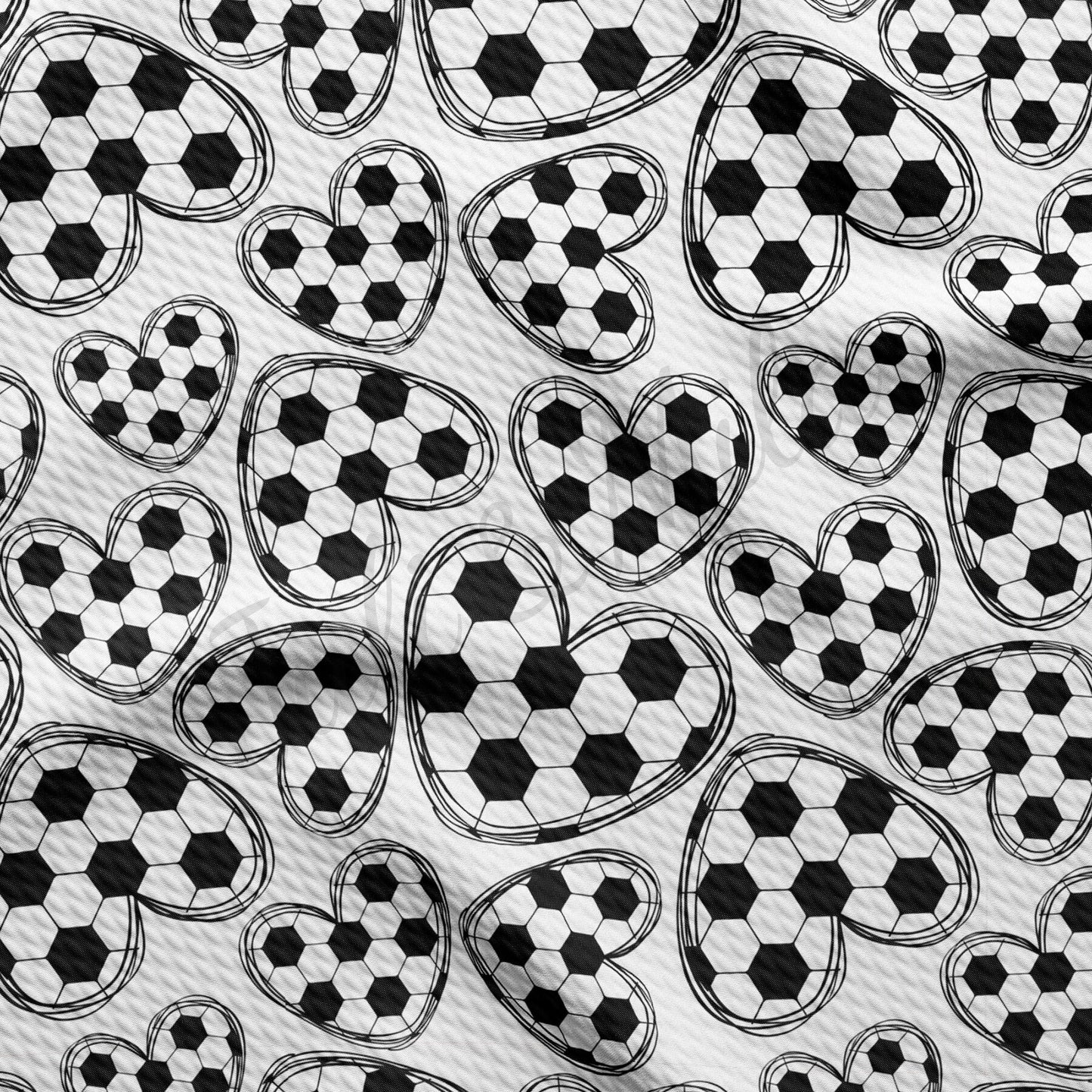 Soccer Ball Bullet Fabric AA621