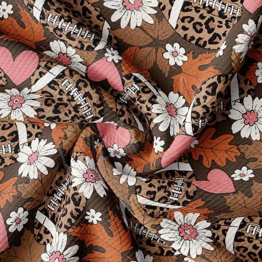 Football Bullet Textured Fabric  AA633