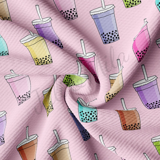 Boba Tea Bullet Fabric AA669