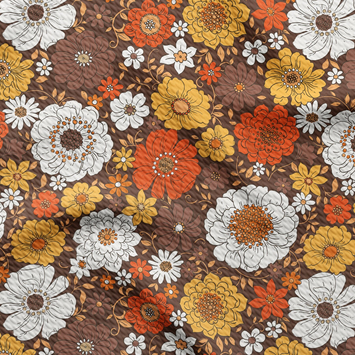 Fall Autumn Bullet Textured Fabric AA748