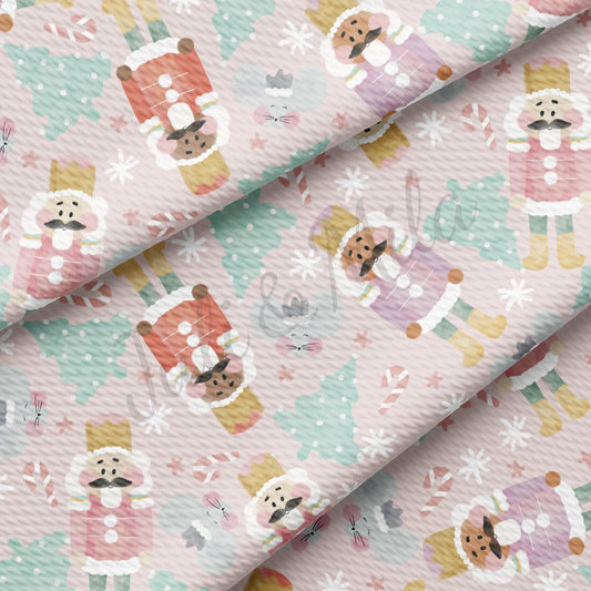 Nutcracker Christmas Bullet Fabric AA716