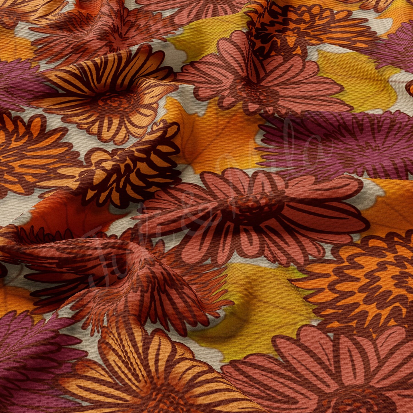 Fall Autumn Bullet Textured Fabric AA778