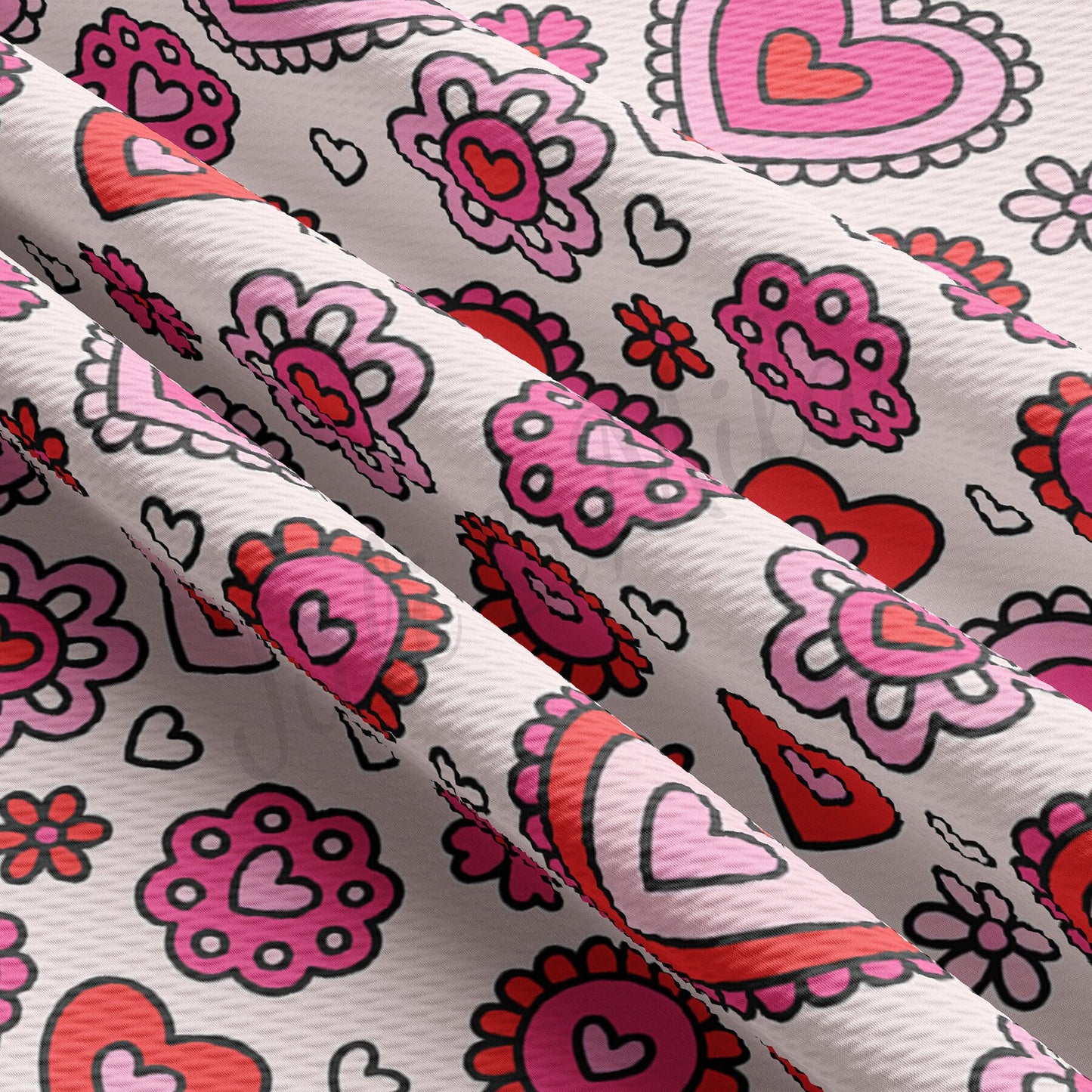 Valentines Day  Bullet Textured Fabric  AA951