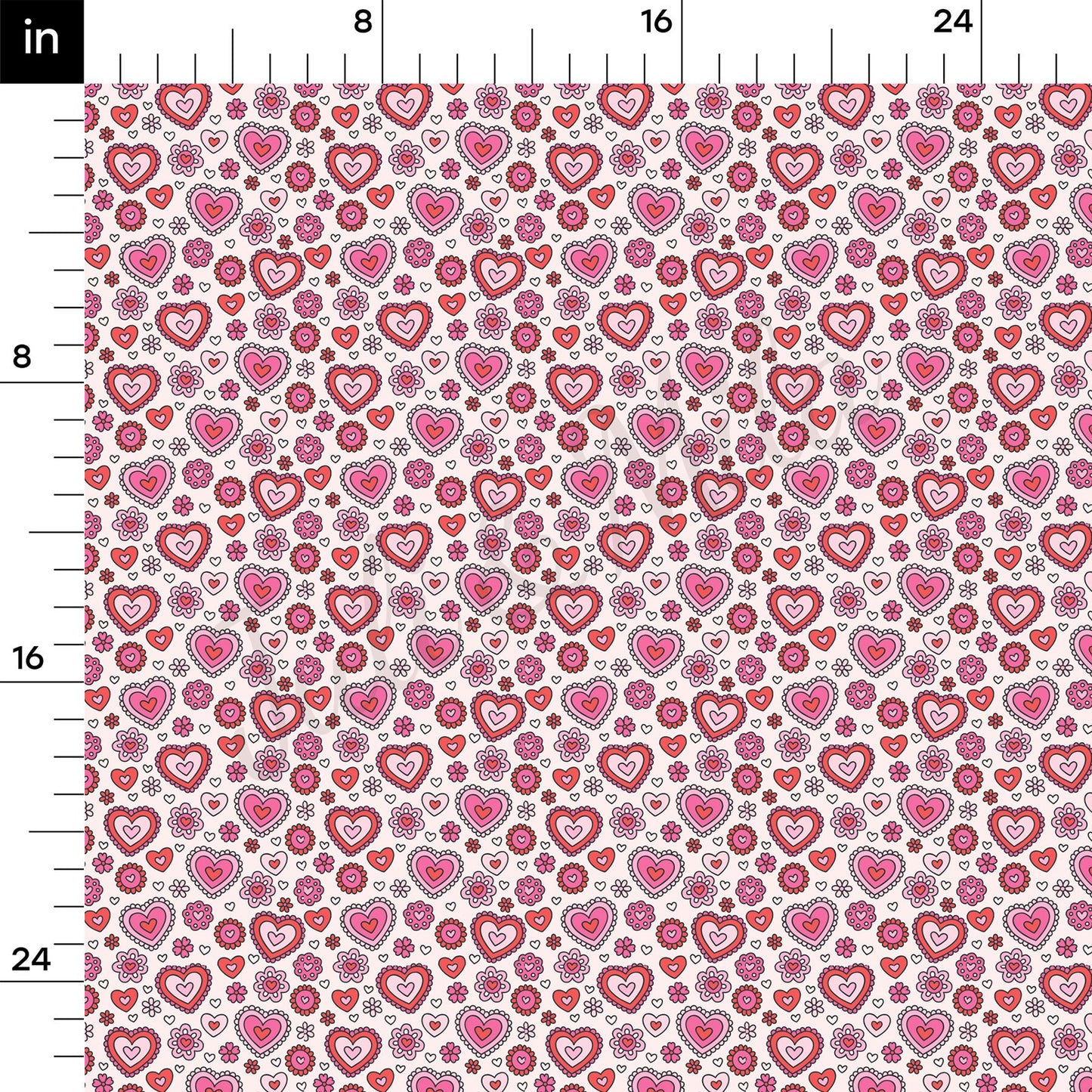 Valentines Day  Bullet Textured Fabric  AA951