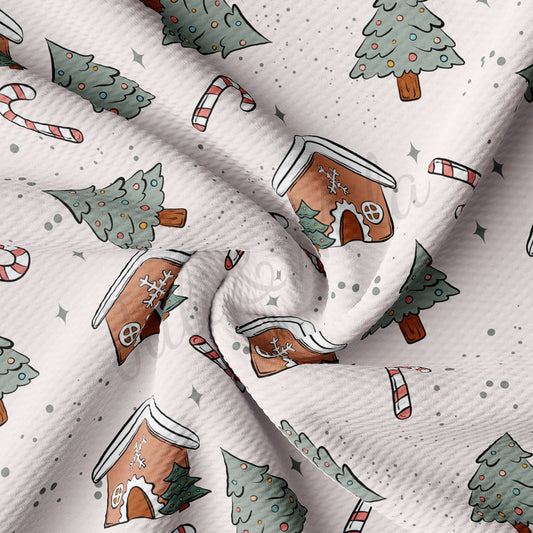 Christmas Bullet Textured Fabric AA963