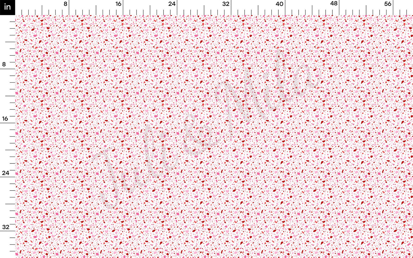 Valentines Day Bullet Textured Fabric  AA970