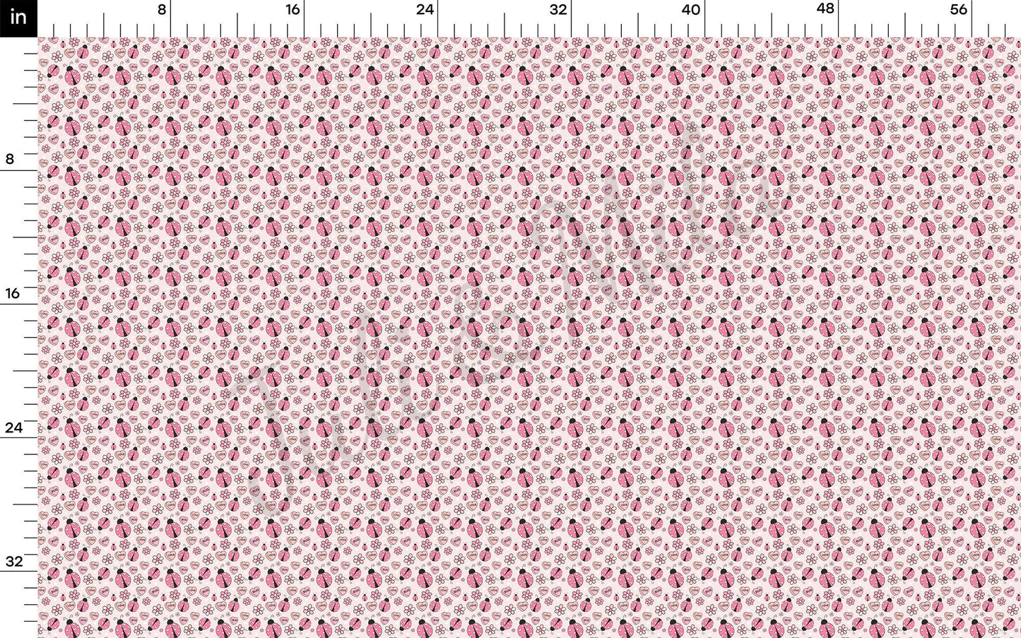 Valentines Day  Bullet Textured Fabric AA979