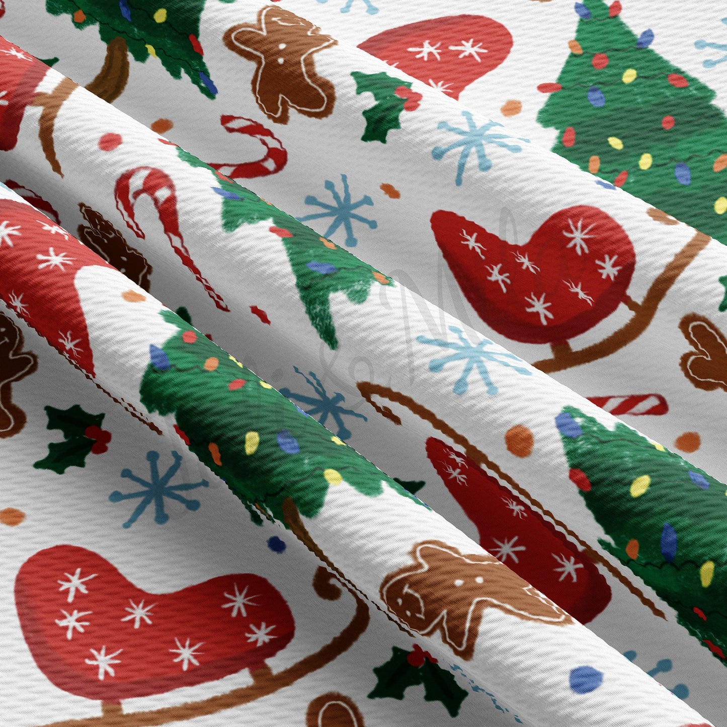 Christmas Bullet Textured Fabric AA998