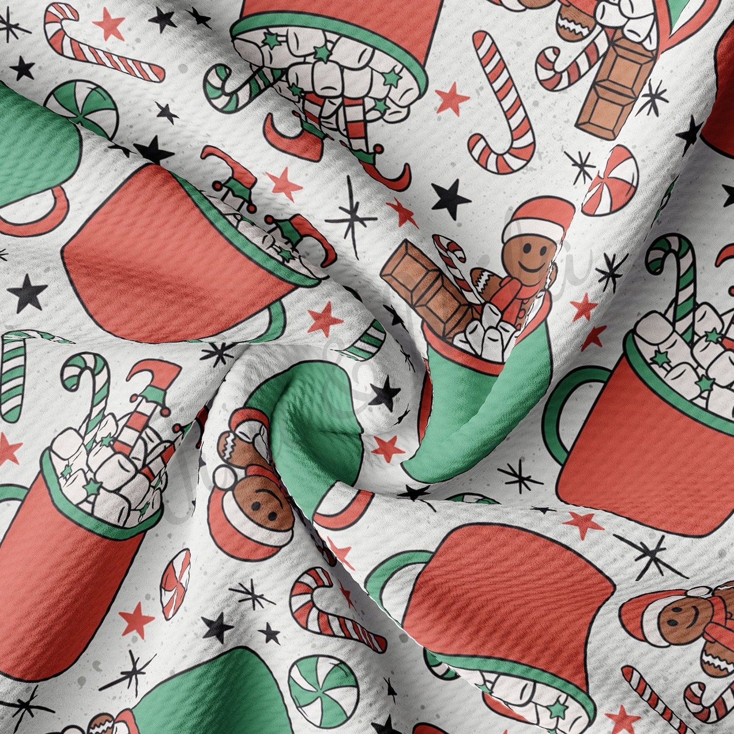Christmas  Textured Fabric  AA1072