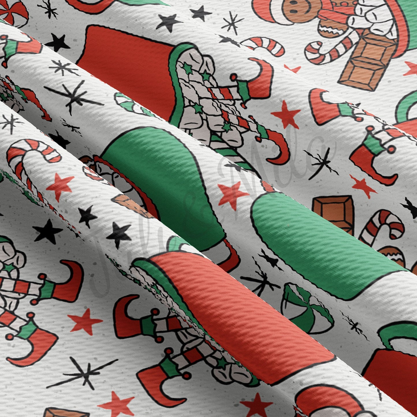 Christmas  Textured Fabric  AA1072