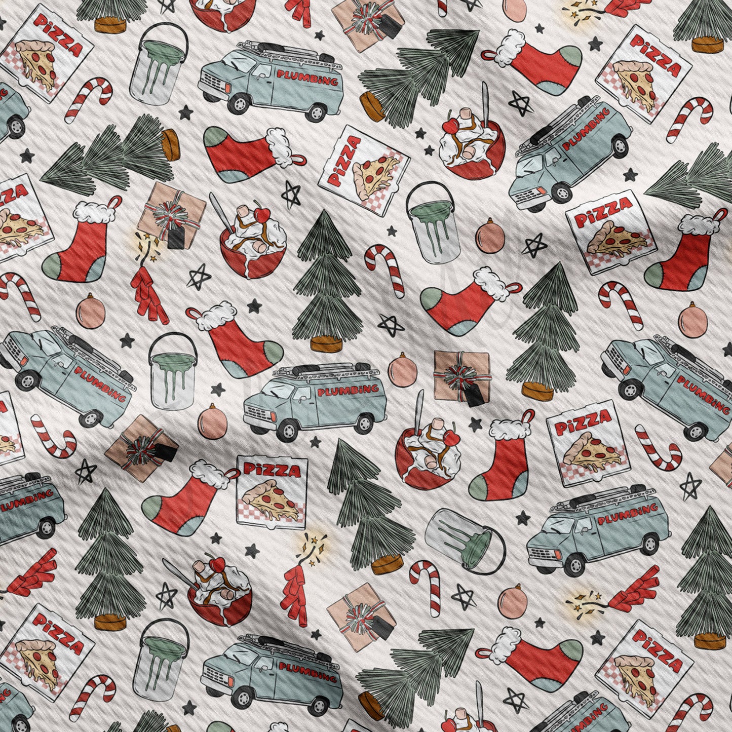 Christmas  Bullet Textured Fabric AA931