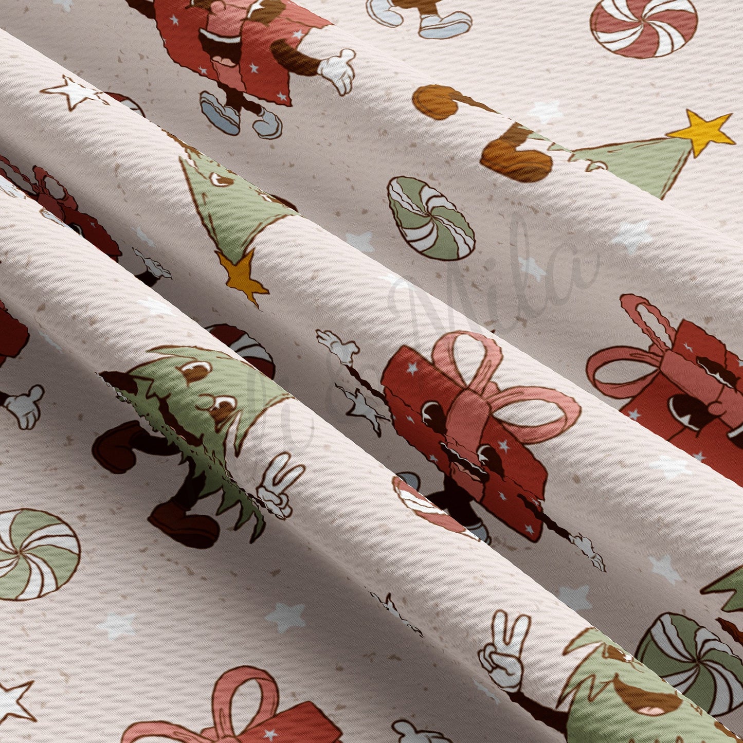 Christmas  Bullet Textured Fabric  AA933