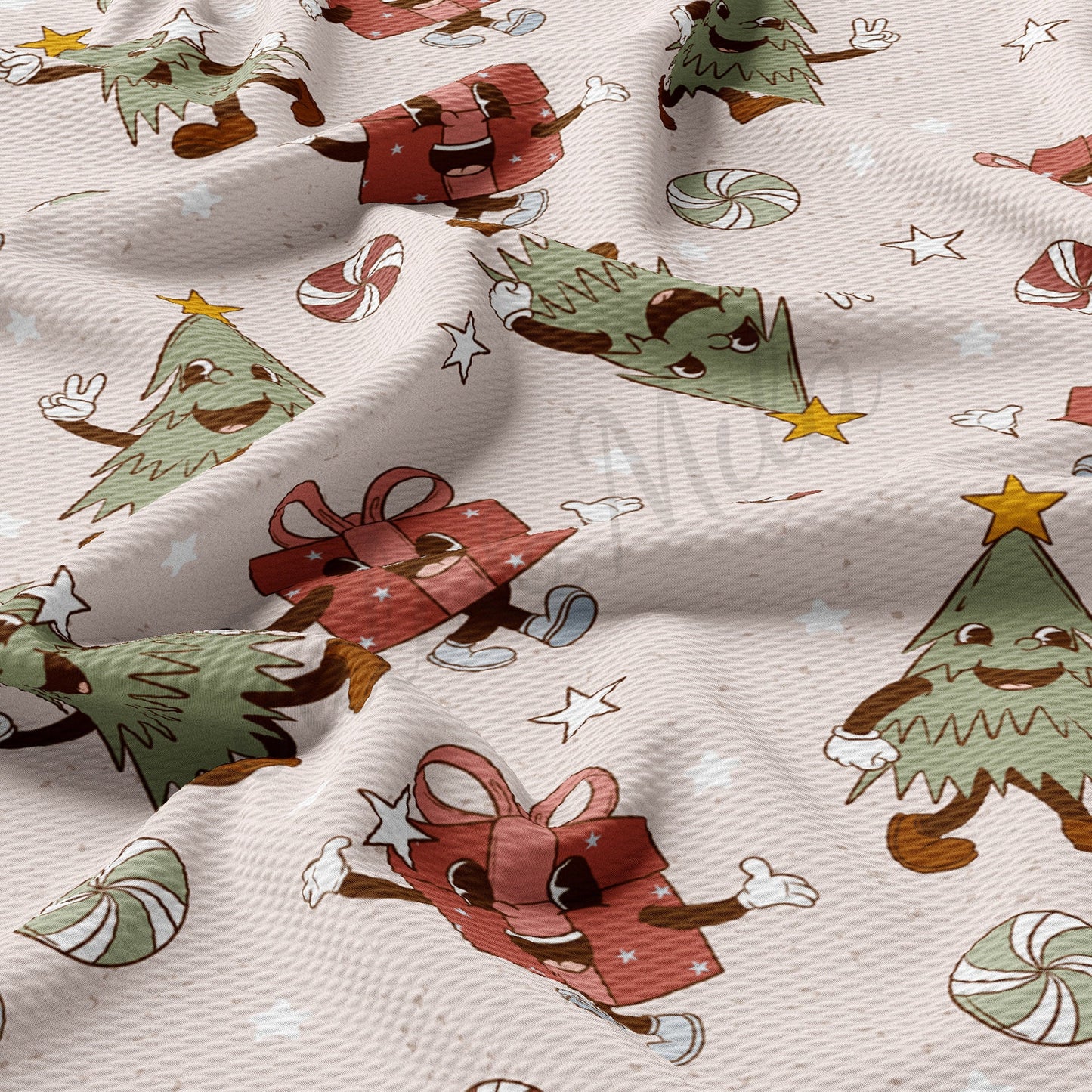 Christmas  Bullet Textured Fabric  AA933