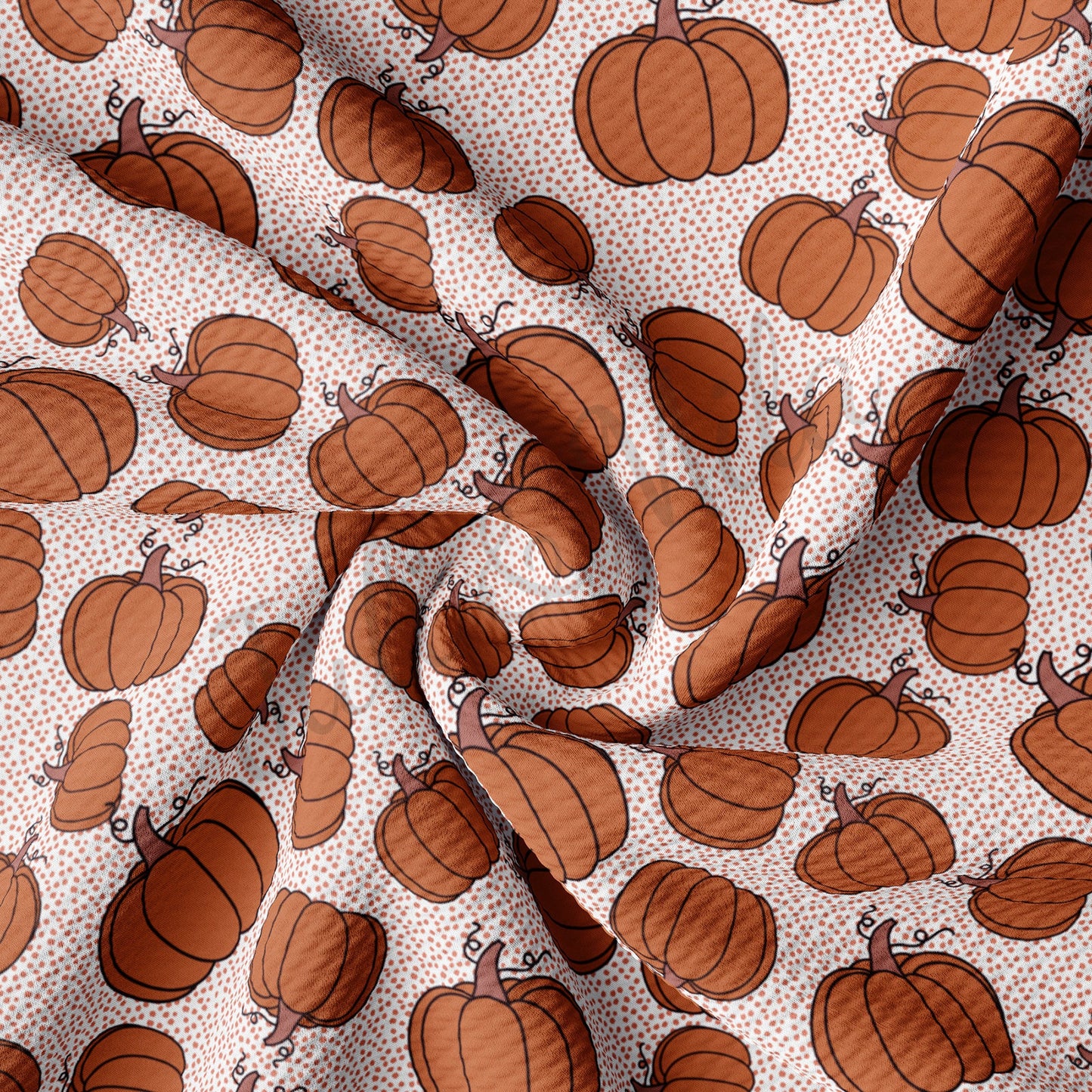 Pumpkin Bullet Textured Fabric AA989