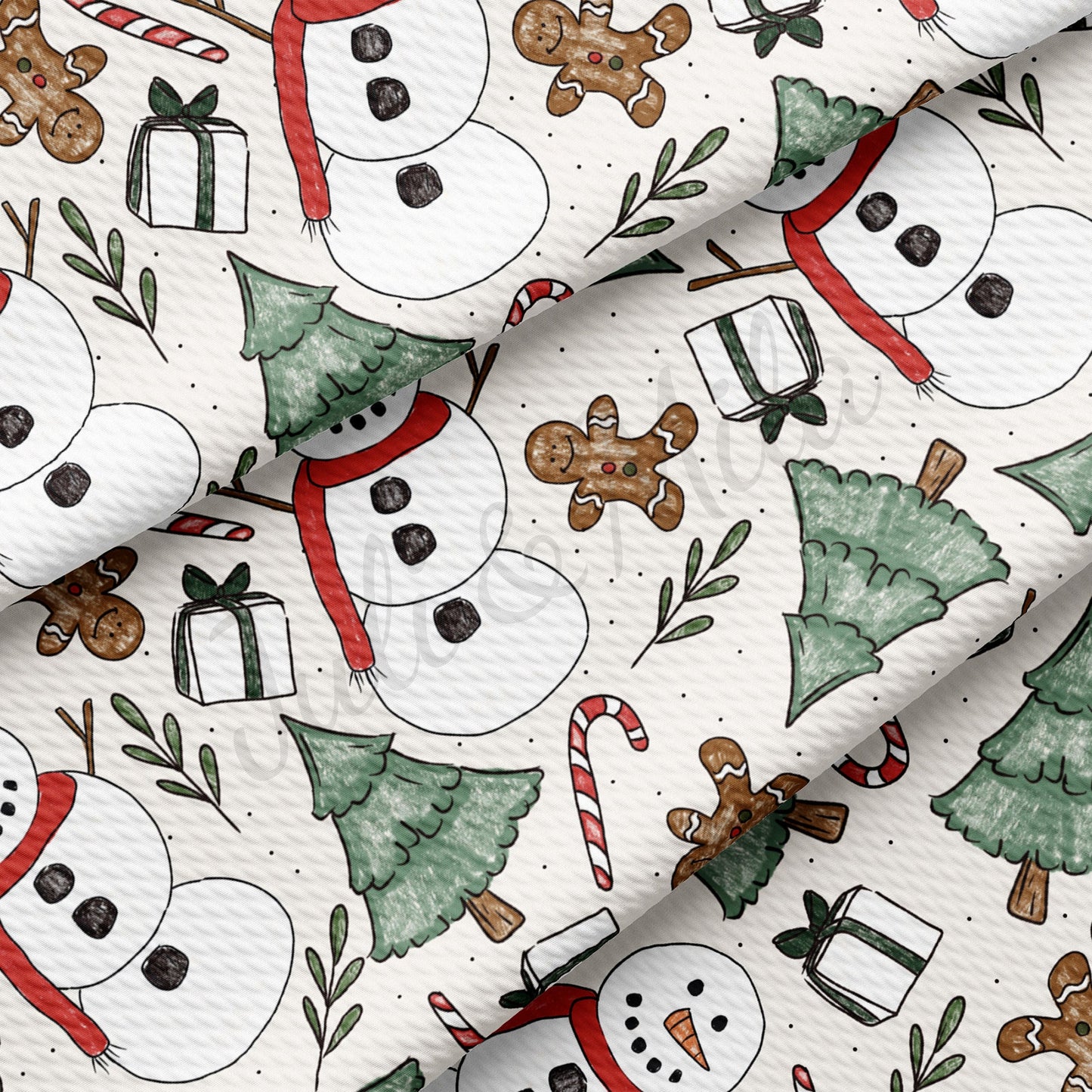 Christmas  Bullet Textured Fabric AA1005