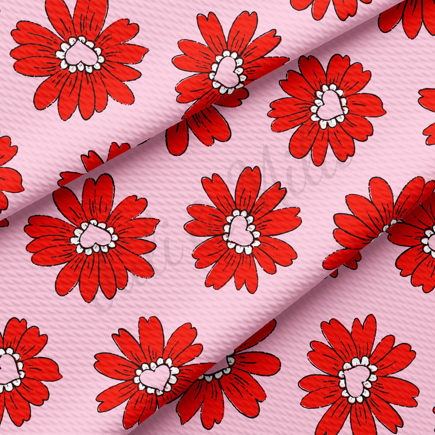 Valentines Day Bullet Textured Fabric  AA1019