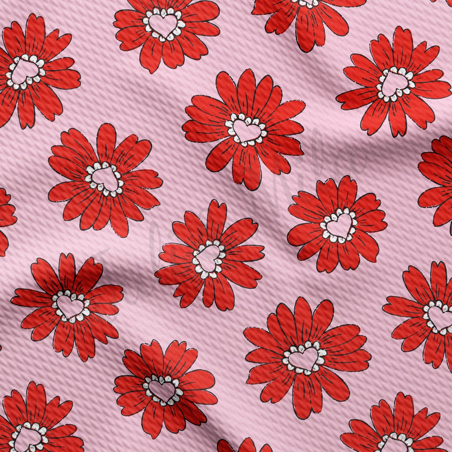 Valentines Day Bullet Textured Fabric  AA1019