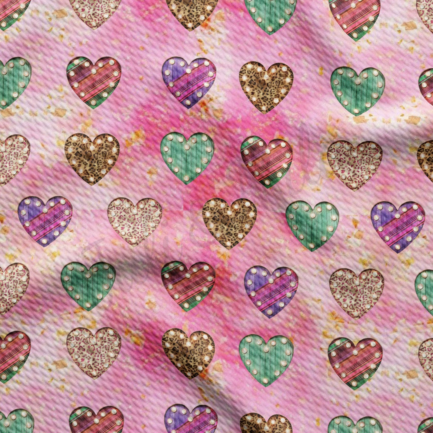 Valentines Day Bullet Textured Fabric A1027