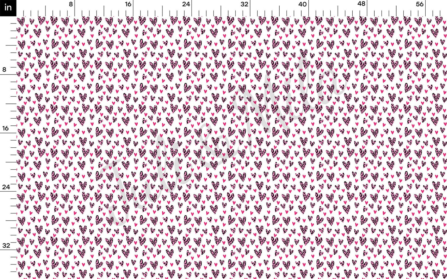 Valentines Day  Bullet Textured Fabric  AA1048