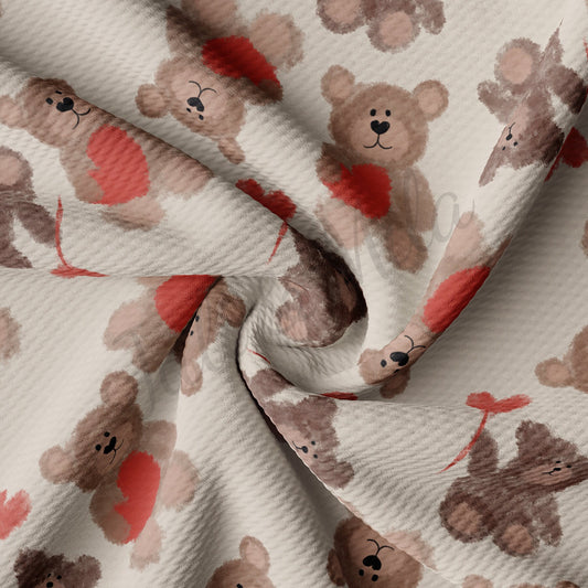 Valentines Day  Bullet Textured Fabric AA1114