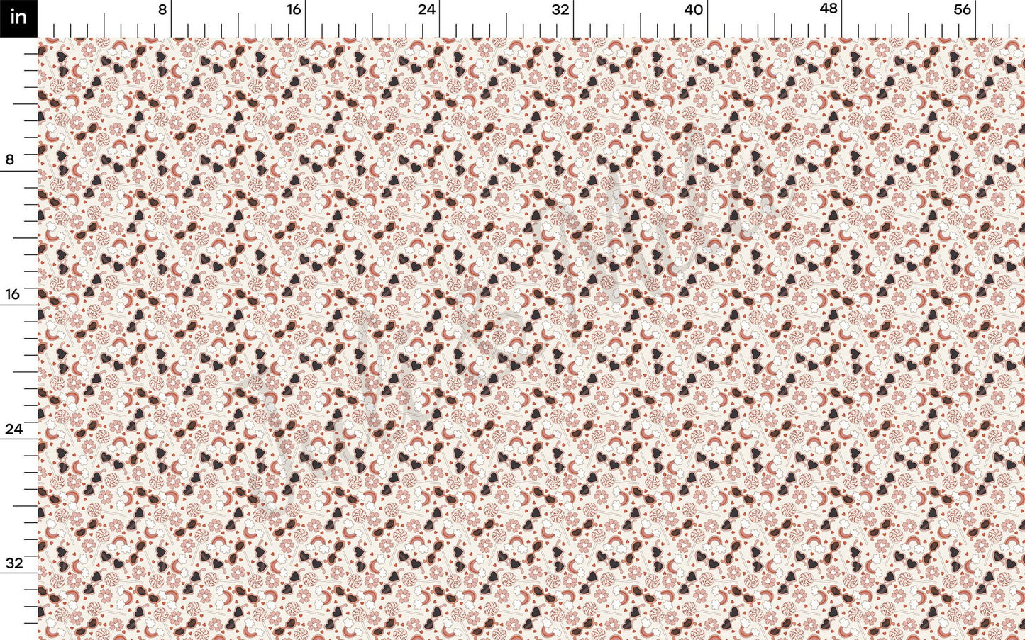 Valentines Day l Bullet Textured Fabric AA1117