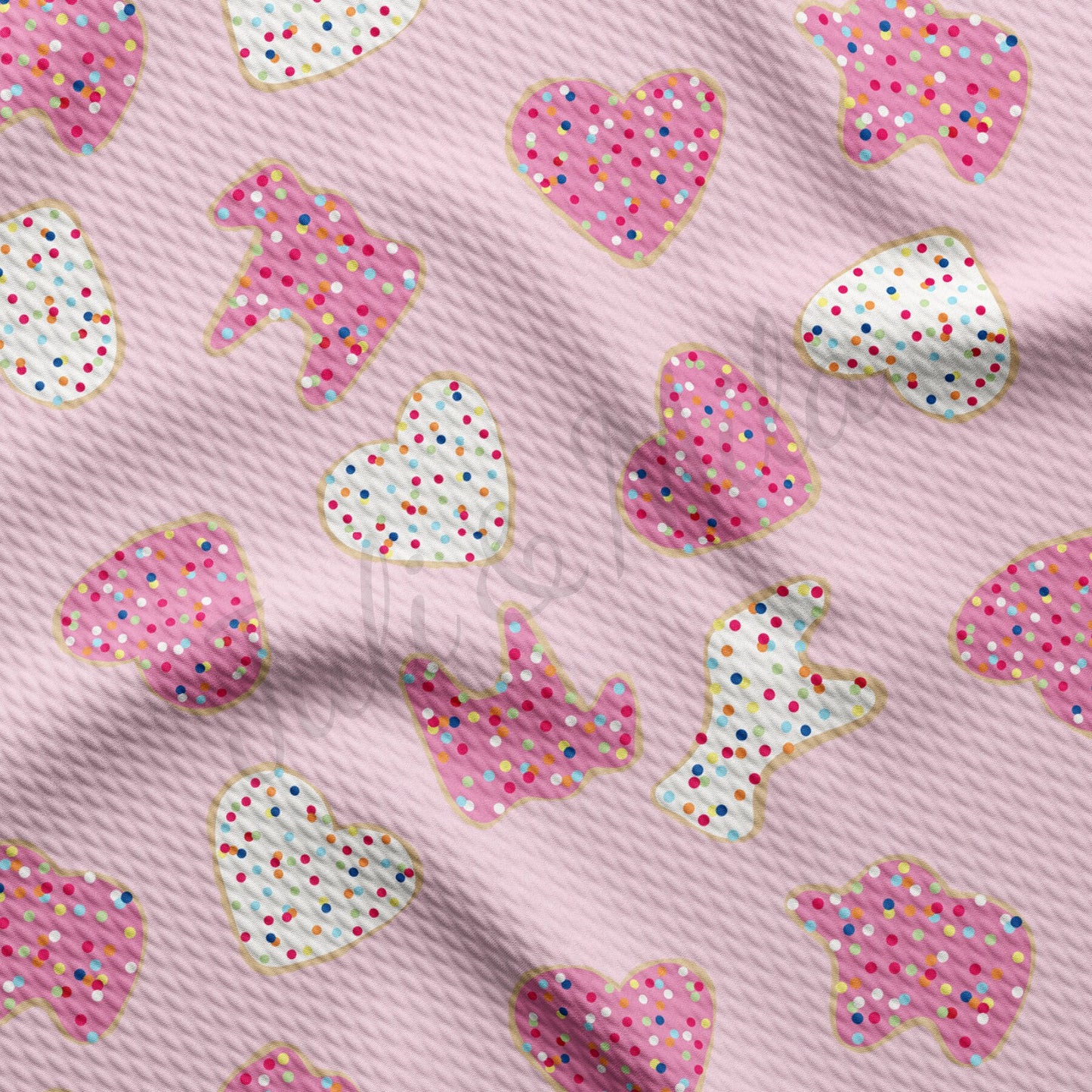 Sprinkle Cookies Bullet Textured Fabric  AA1147