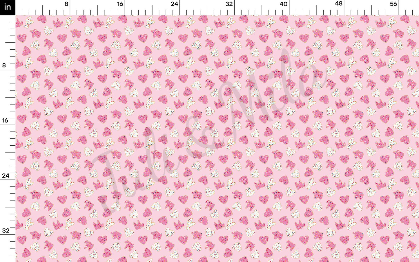 Sprinkle Cookies Bullet Textured Fabric  AA1147