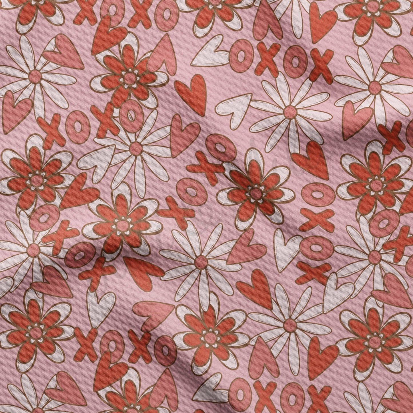 Valentines Day  Bullet Textured Fabric AA1156