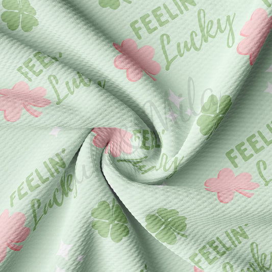 St. Patricks Day  Bullet Textured Fabric  AA1159