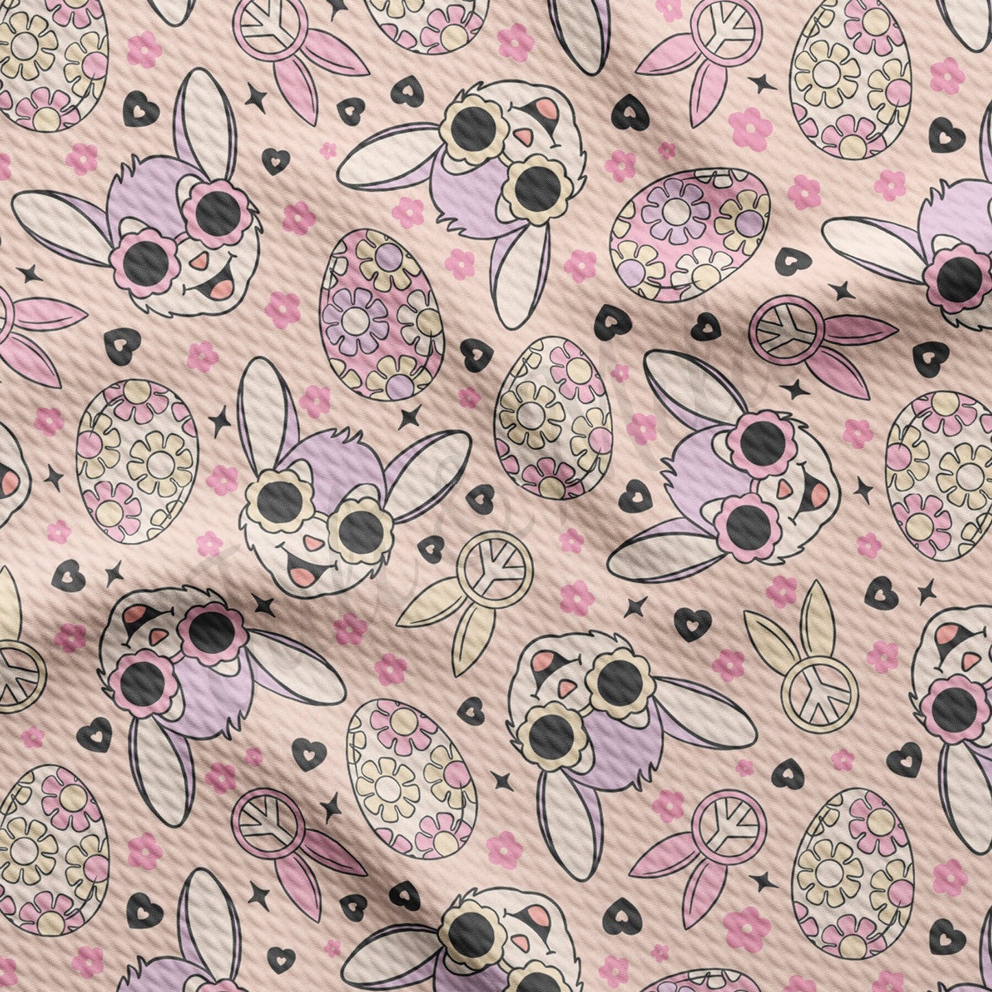 Easter Textured Fabric AA1162