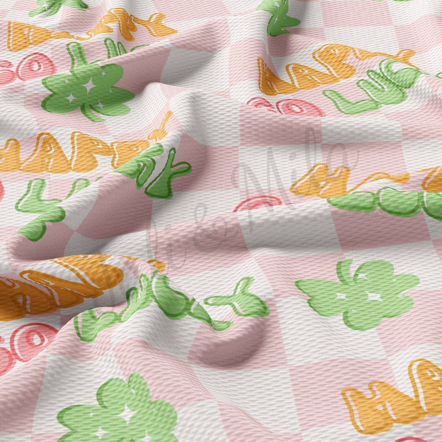 St. Patricks Day  Bullet Textured Fabric  AA1177