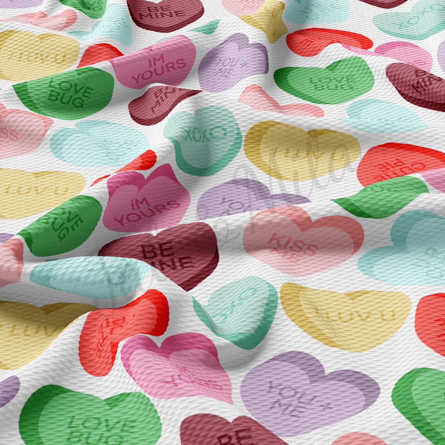 Valentines Day  Bullet Textured Fabric  AA1184
