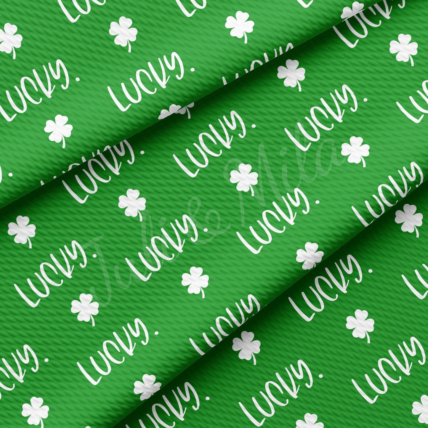 St. Patricks Day  Bullet Textured Fabric  AA1192