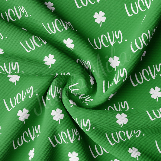 St. Patricks Day  Bullet Textured Fabric  AA1192