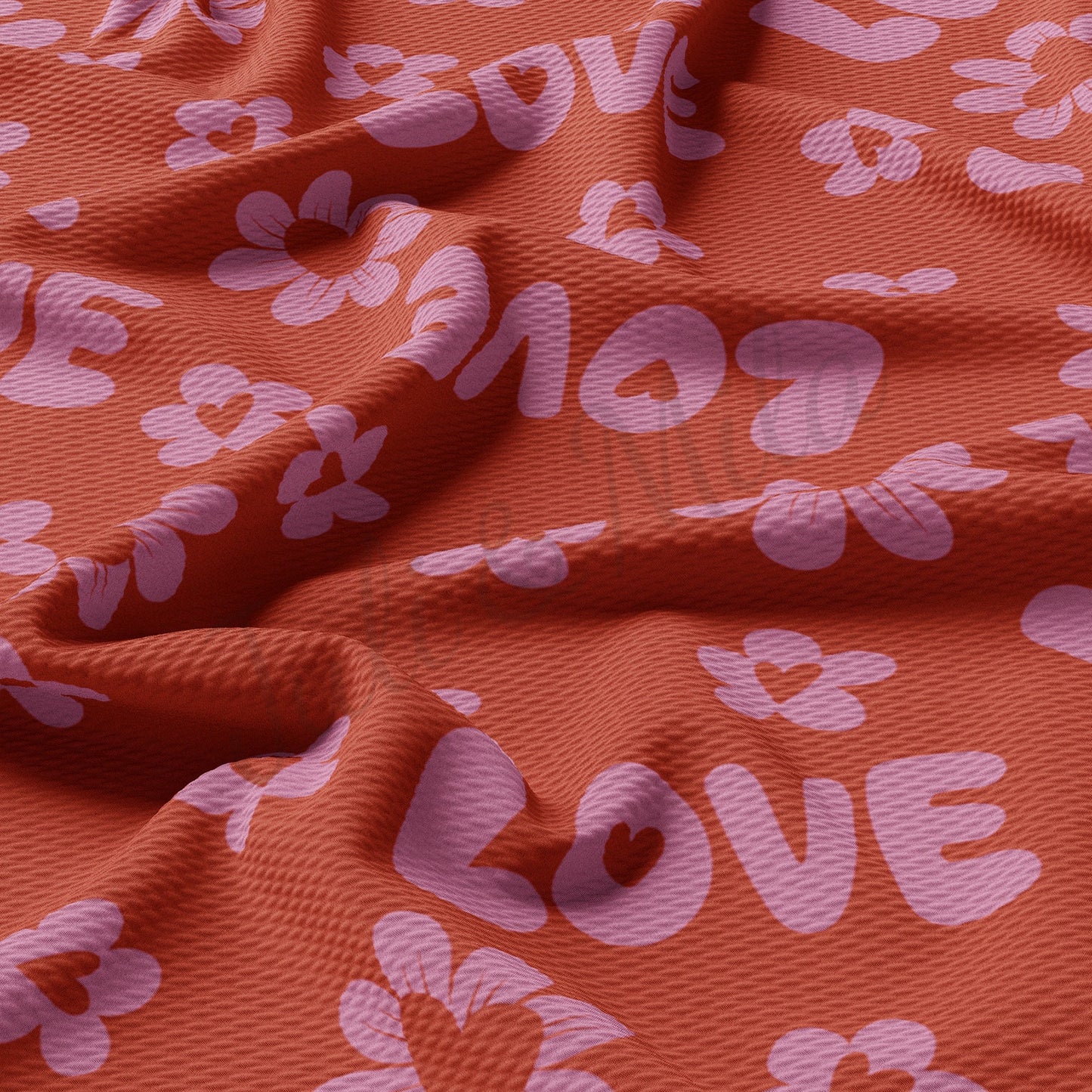 Valentines Day Bullet Textured Fabric  AA1198