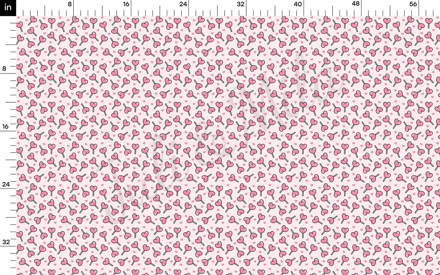 Valentines Day  Bullet Textured Fabric AA1201