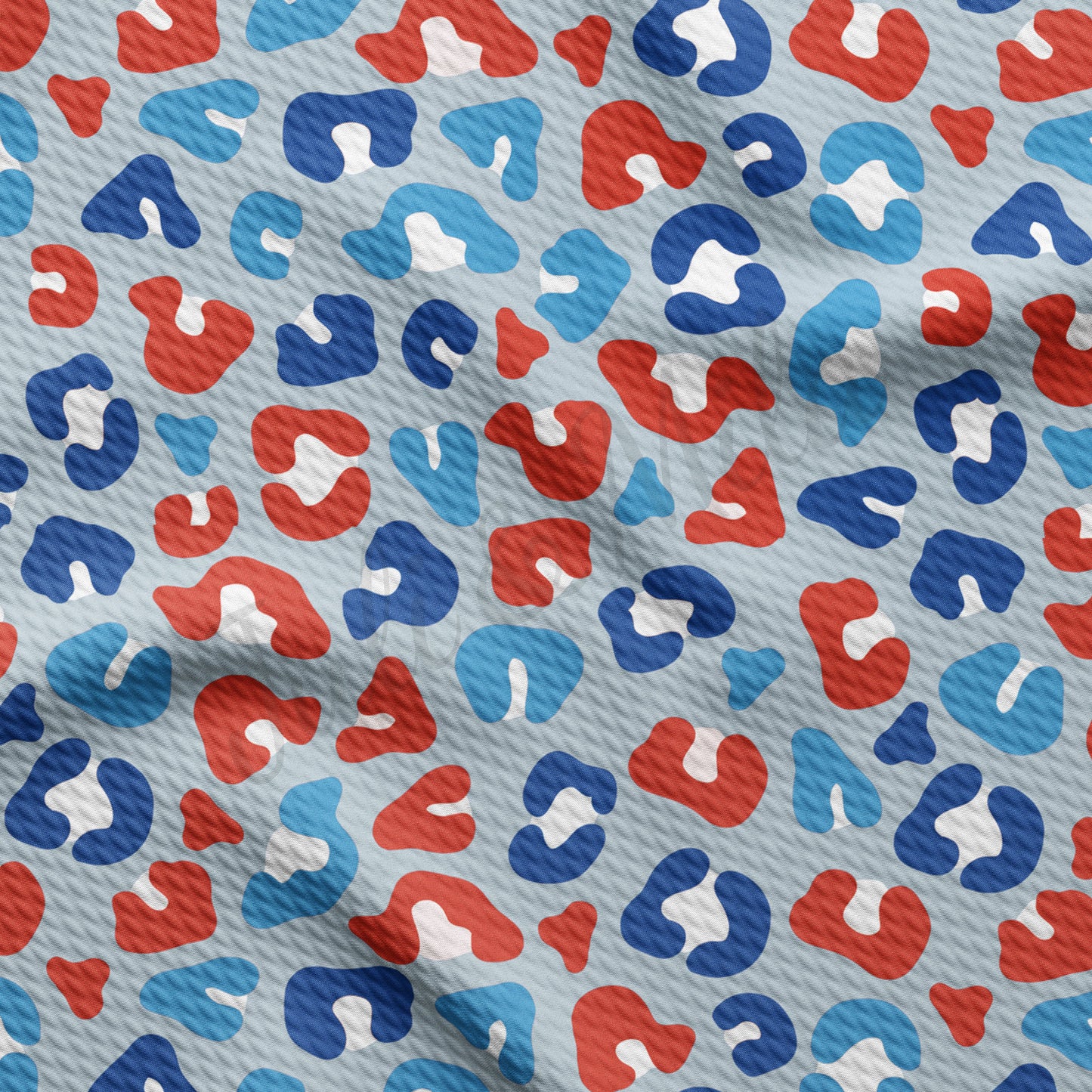 Patriotic 4th of July Bullet Textured Fabric AA1210