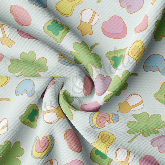 St. Patricks Day Bullet Textured Fabric AA1236