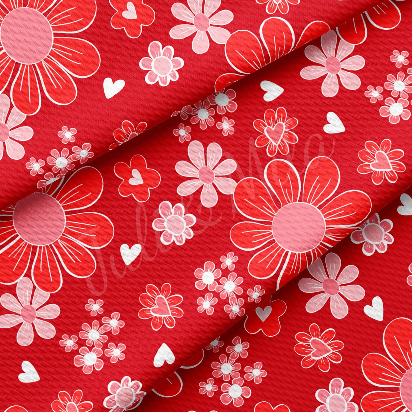 Valentines Day  Bullet Textured Fabric AA1248
