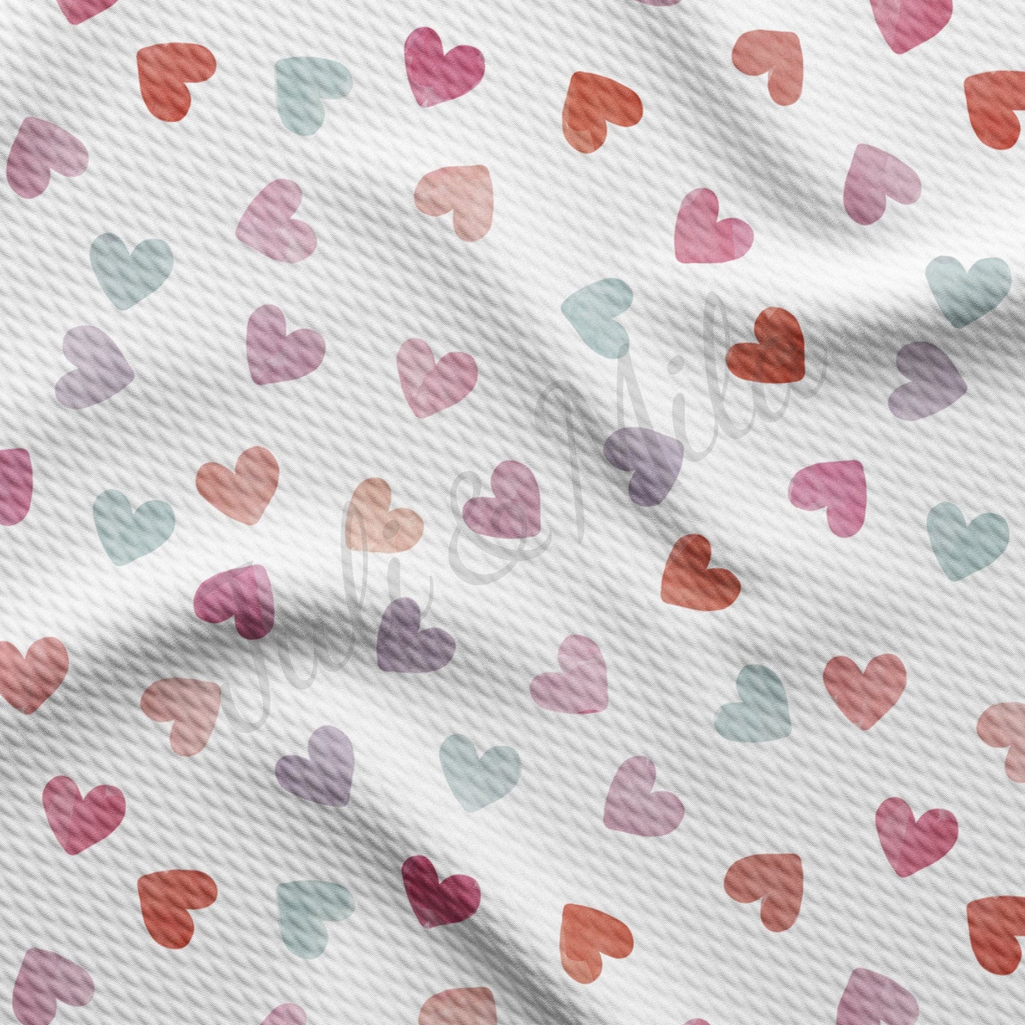 Valentines Day Bullet Textured Fabric  AA1099