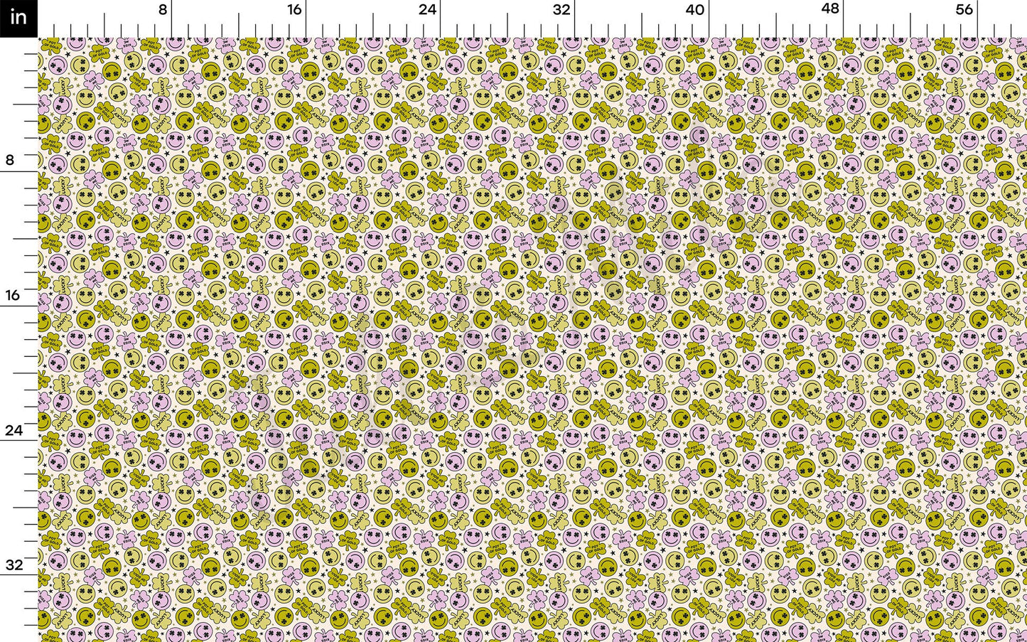 St. Patricks Day Bullet Textured Fabric AA1305