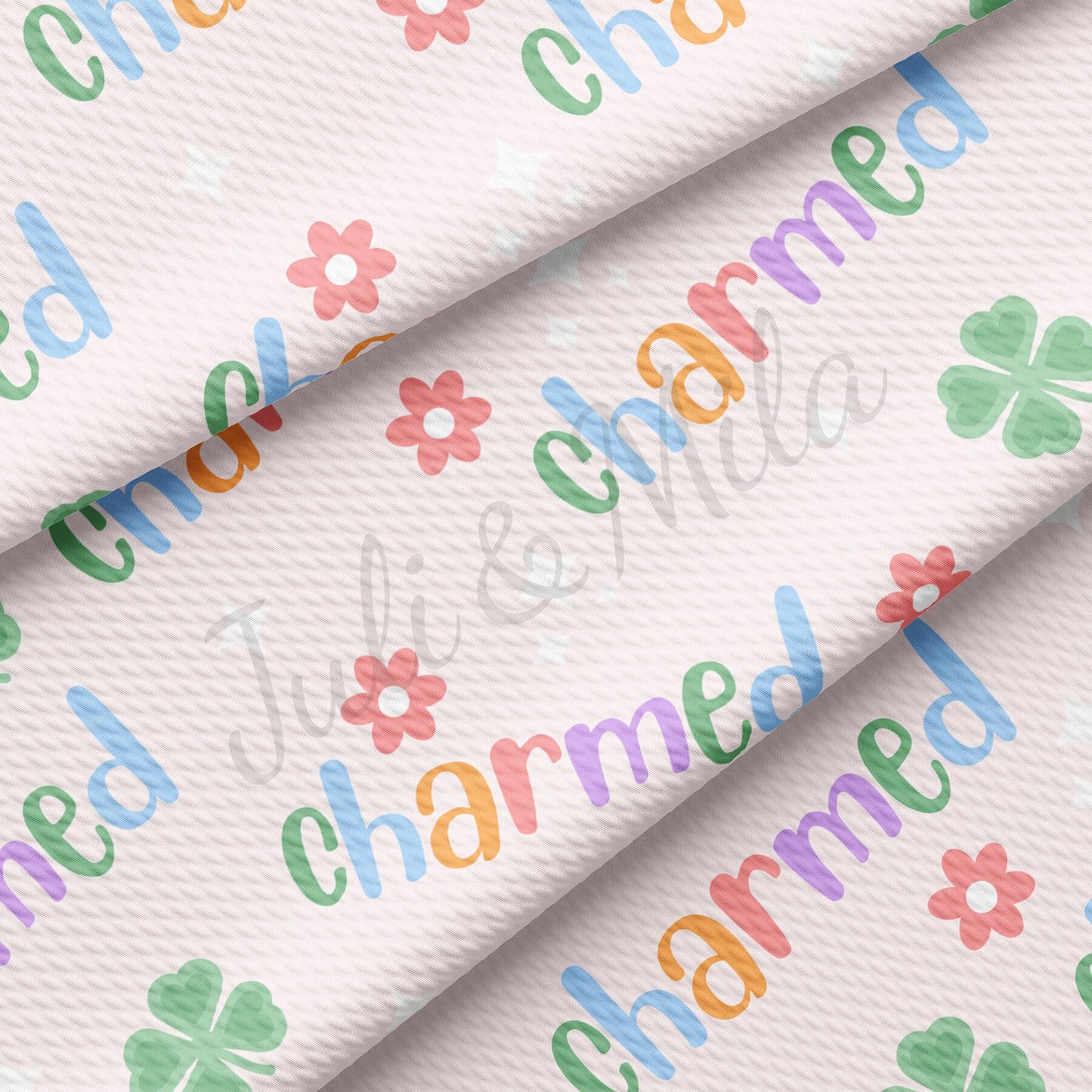 Lucky Charms Bullet Textured Fabric AA1139